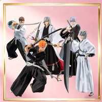 En Stock Dasin/gran juguetes/GT Bleach Kurosaki Ichigo Aizen Sousuke Ukitake Jushiro Ichimaru Gin SHF figura de acción presente