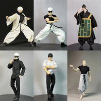 1/12 Jujutsu Kaisen Classic Clothing College Uniform Frock Taoist Robe Combat Accessories for SHF Romankey Action Figure