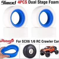 RC Tire Foam for Axial SCX6 Upgrade Parts SCX6 JLU Wrangler 1/6 RC Crawler Car Dual Stage Foam Fit 2.9" Wheel Tires RC Car Parts