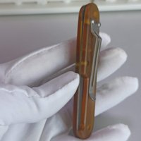 1 Pair ULTEM PEI Scales with Pocket Clip for 91mm Victorinox Swiss Army Knife