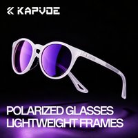 Kapvoe New Polarized Anti-Glare Sunglasses Stylish Hiking Glasses Outdoor Leisure Fishing and Cycling Ultralight MTB Sunglasses