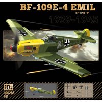 100288 German BF-109E-4 Emil Fighter Aircraft Building Blocks Toy for Boys 631pcs