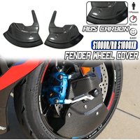 For BMW S1000R S1000RR M1000R M1000RR S1000XR 2022 2023 2024 ABS Carbon Front Fender Wheel Cover Kit Motorcycle Accessories
