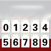 0-9 Score Keeper Score Flipper Lightweight Compact Scoring Board Multipurpose Scoreboard for Sports for Badminton Volleyball