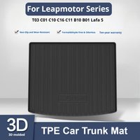 For Leapmotor T03 C01 C10 C16 C11 B10 B01 Lafa 5 Car Rear Trunk Mat Anti Slip Durable Cargo Liner Protective Pad Auto Interior