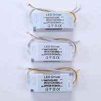 LED Driver 3 colors Adapter For LED Lighting AC220V Non-Isolating Transformer For LED Ceiling Light 12-24W/24-40W/36-50W