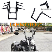 Motorcycle Ape Hanger Bar 1-1/2 Handlebar For Harley Softail Street BOB FXBB 114 FXBBS 2025-2026
