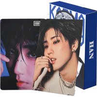 Hot Collector KPOP Han StrayKids The 4th Album Cards Stray Photocards 55 PCS Photocard 72 PCS Stickers Stay Fans Gifts KARMA