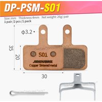 AliExpress JSHOU BIKE 1/2/4/6/8/10 pairs Sintered Metal hydraulic brake pads for Shimano MT200 B01S/B03S/B05S-RX Brakes Pad M395 M475 M525