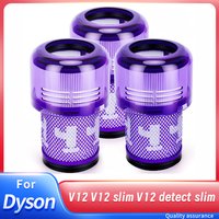 Filters Replacement for Dyson V12 Hepa Vacuum Cleaner Filter Compatible with Dyson V12 Slim Absolute Detect Filter Accessories