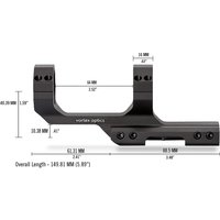 SWAMP DEER VT Tactical Scope Mount 25.4/30MM Optical Sights Rings Cantilever Riflescope Mounts For 20mm Picatinny Rail