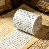 Retro British Washi Tape Vintage Decorative Masking Tape For Scrapbook Junk Journal Christmas Halloween Valentine DIY Craft