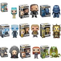 FUNKO POP Throne the Hound 05# Rhaegal 47# the Mountain 54# Olenna Tyrell 64# Daenerys Targaryen 75# Sansa Stark 28# Toys Gifts