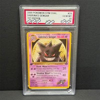 PTCG DIY 2000 POKEMON GYM CHAL. SABRINA'S GENGAR 1ST EDITION Base Set GAME GREY HAT VAN GOGH Game Proxy Card Toy Dropshipping