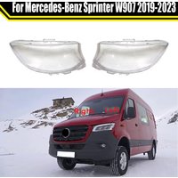 For Mercedes-Benz Sprinter W907 2019-2023 LED Headlight Lampshade Headlight Lens Lampshade Cover Lens Light Protection