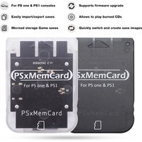 Bitfunx Psxmemcard PS1 Memory Card for SONY Playstation 1 PS One Console Save Game Data