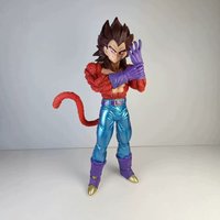 Anime Dragon Ball Ssj4 Vegeta Figure Majin Vegeta Super Saiyan 31cm/12.2inch Pvc Action Figures Collectible Model Toy Gift