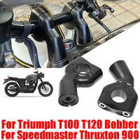 For Triumph Bonneville T100 T120 Bobber Speedmaster Thruxton 900 Motorcycle Accessories Handlebar Riser Clamps Raise Handle Bar