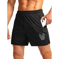 2025 Summer Men's Beach Shorts Urban Print Beach Trunks Jogging Casual Pants Quick Drying Swimming Homme Surf Lightweight Shorts