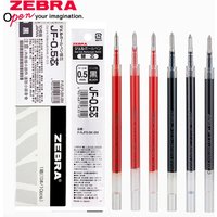 10pcs Japan ZEBRA Zebra Pen Refill JF-0.3/0.38/0.4/0.5/0.7mm JJ15 Press Neutral Pen Refill Black Blue Red School Stationery