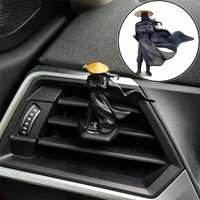 50mm Mini Resin Warrior Models Set of 3 Japanese Ninja Chinese Samurai Miniatures Cool Car Table Decoration Gift