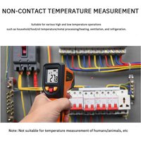 NJTY T400A Digital Infrared Thermometer Laser Thermometer Non Contact Laser Thermometer Industrial Tool