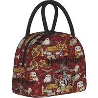 H-HP-P Harrys potters magic Thermal Insulated Lunch Bag for Picnic Reusable Food Container Bags Men Women Thermal Lunch Boxes