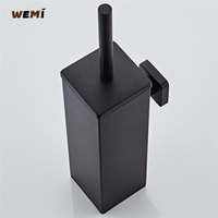 Toilet Brush High Quality Wall Mounted 304 Stainless Steel Cleaning Tools No Drill Bathroom Accessories