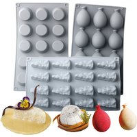 SHENHONG RICOTTA Mousse moules à gâteaux en forme de ballon moules à gâteaux en Silicone fromage au lactosérum Dessert outils de cuisson fournitures de cuisine