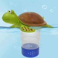 Chlorinator Large Capacity Floating Chlorine Dispenser Turtle Chlorinator With Adjustable Rate For Swimming Pools Deep