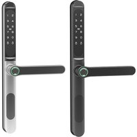TTLock Bluetooth APP Waterproof Fingerprint Electronic Smart Door Lock RFID Card Code Keyless Lock for Aluminum/Glass Sliding