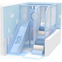 Soft Play for Kids Indoor Playground Equipment Kids Play Fun Slides With Trampoline for Kids Cafe