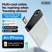 IKOS 4G Network SIM Parts Tray Adapter with Free Roaming Cost Fee for iPhone - Network Adapter