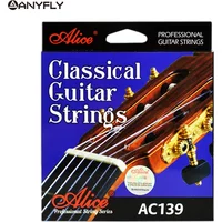 Alice AC139 Classical Guitar Strings Titanium Nylon Silver-plated 85/15 Bronze Wound 028 0285 inch Normal and Hard Tension