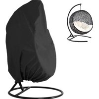 Outdoor Swing Hanging Chair Eggshell Dust Cover Polyester UV Protection Universal Cover Garden Waterproof Dust Cove