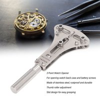 3 Point Watch Opener Back Case Battery Screw Remover Stainless Steel Wristwatch Repair Tool Watch Case Remover Tool