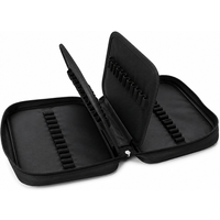 1pc Maries 60 Slots Pen,Pencil,Marker Cases with Lightweight Spacious Bag Zipper Closure Organizer Multilayer Holder