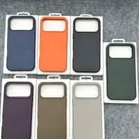 Original 1:1 Official for Magsafe Leather Case for IPhone 17 Pro Max 17Pro 17 Magnetic Animation Protective Cover Anti-drop Case