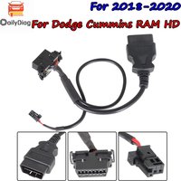 Newest OBD2 Cable Stable Connection Security Gate Bypass Adapter Replacement Fit for 2018-2020 Dodge Cummins RAM HD