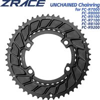 ZRACE UNCHAINED 2x Chainrings Competition Grade Ultra-fine surface treatment Suitable for 105/ULTEGAR/DURA-Acer ROAD chainrings