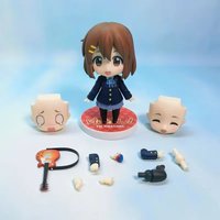 K-On! Nendoroid #2900 Yui Hirasawa Figure, Anime Light Music Club Pvc Collectible, Changeable Face Action Figure With Guitar