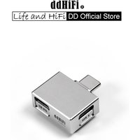 DD ddHiFi TC28Max USB-C OTG Adapter with 60W PD Charging, Hi-Res DAC/Amp Compatible, Bidirectional Power Supply