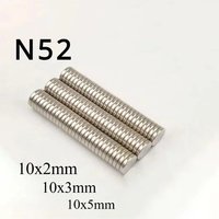 AliExpress NONE N52 10x5 10x10 Magnets Powerful 10*10 10*5 Disc Neodymium Magnetic Ebike 3D Printer Search Fridge Magnets Booster Strorage