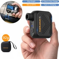 Enhanced Edition Mini Portable Electric Pump for Bike Cordless Tire Inflator For Bicycle Cordless Tire Presta Schrader Valve