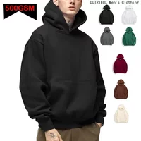 S-3XL Oversize Men's Hooded Sweatshirt Simple and Fashionable Solid Color Sweatshirt Men's and Women's Matching Long-Sleeved Top