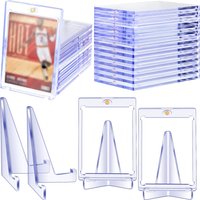 Hard Plastic Magnetic Card Holder Support Set Protectors Trading Display Case for Pokemon Baseball Sports Yugioh