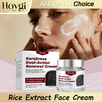 HOYGI Face Cream Moisturizer Firming Lifting Fade Fine Lines Smoother Rice Extract Cream Gentle Anti Wrinkle Deep Hydration