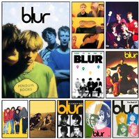 Rock band the Blur Poster HD Self-Adhesive Wall Decor Home Office Dorm Bedroom & More Ideal Gift Choice