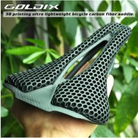 AliExpress NONE GOLDIX 3D Printing Bicycle Carbon Saddle Ultra Light Highway MTB Racing Saddle Bicycle Cushion Bicycle Seat Accessories