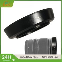 Lin Go 52mm Metal Lens Hood HN-2 for Nikon AF 28mm f/2.8D AI-S 35-70mm f/3.3-4.5, Screw Mount Black Shade
